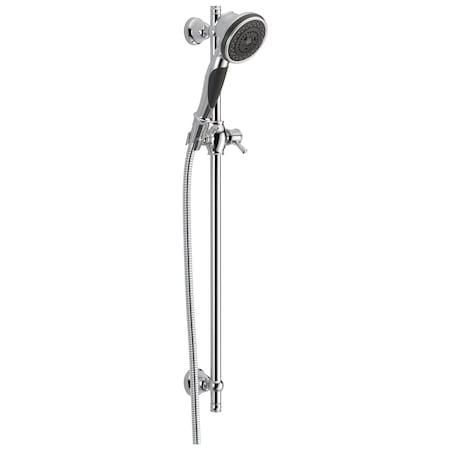 Delta Premium 3-Setting Slide Bar Hand Shower Chrome 57021